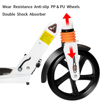 Youth 200mm Adult Kick Scooters 100KGS Lightweight Kick Scooter