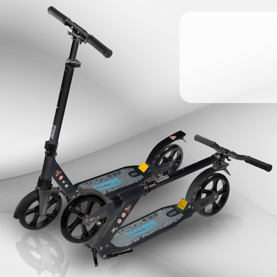 Outdoor CPSC Folding Kick Scooters 380mm Adult Folding Scooter