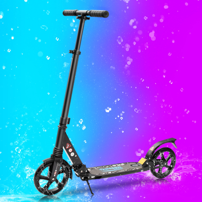 Outdoor CPSC Folding Kick Scooters 380mm Adult Folding Scooter