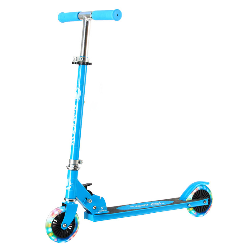 Folding Kids Aluminum Alloy Scooter Balancing Pu Wheel Kick Scooters